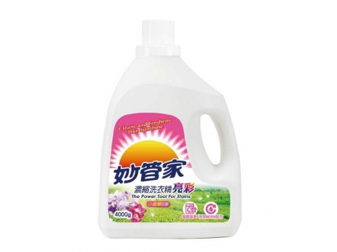妙管家濃縮洗衣精-亮彩