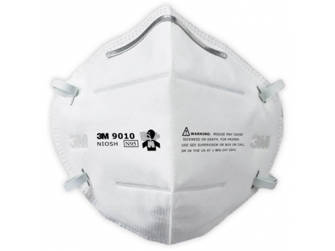 3M 9010 N95折合式口罩