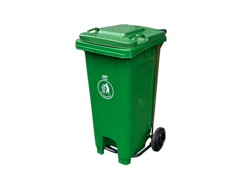 二輪腳踏垃圾桶 120L